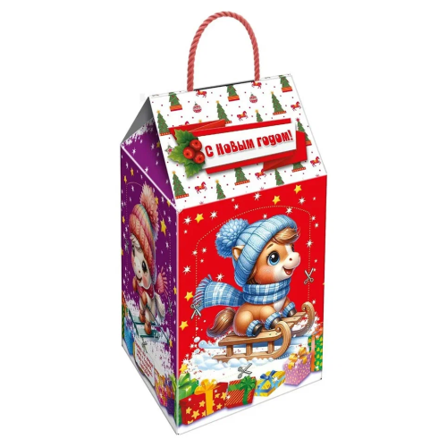 Символ года подарок «Кормушка с лошадками» 300г Стандарт Символ года подарок «Кормушка с лошадками» 300г Стандарт